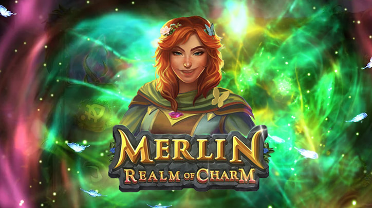 Der Online Slot Merlin Realm of Charm von Play'n GO.