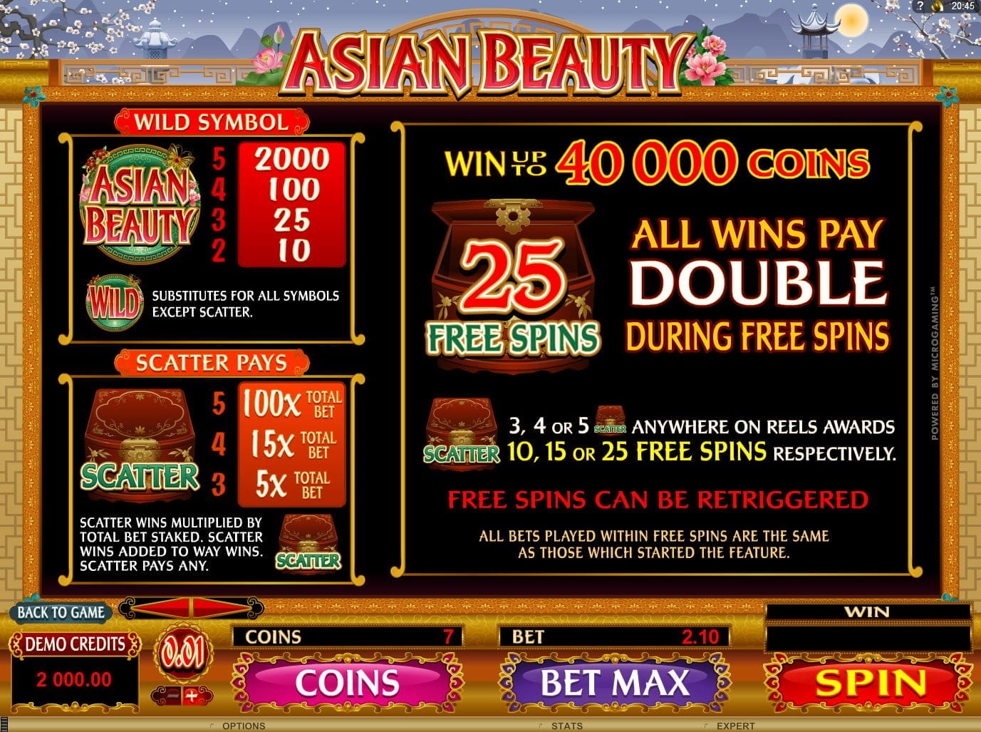 Bonus game slot video